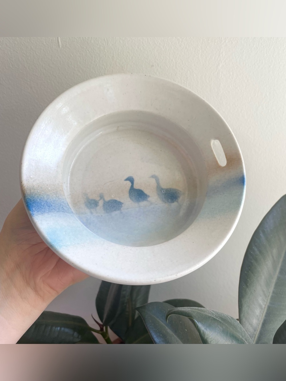 Handcrafted Ceramic Yarn Bowl